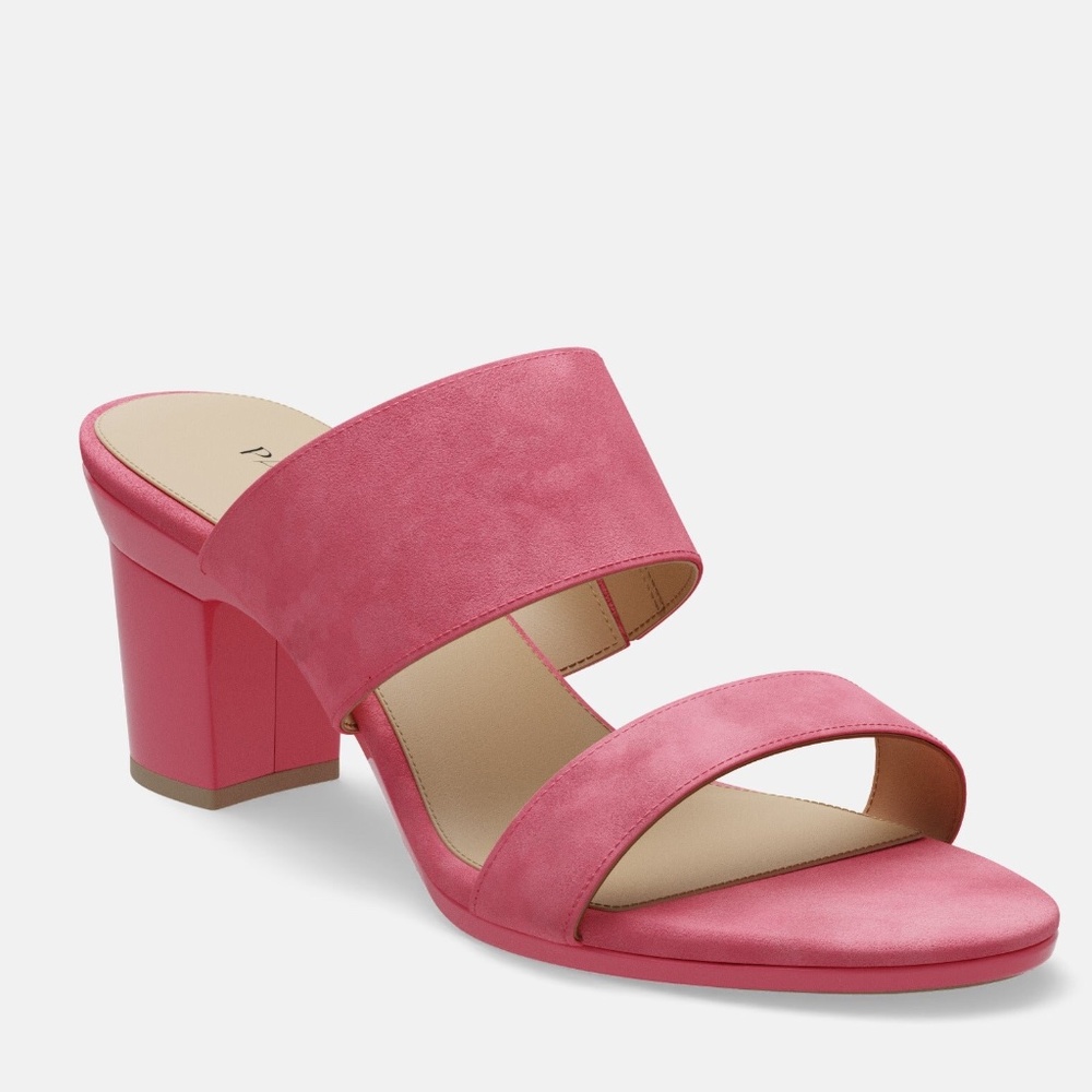 CONVERTIBLE HEEL - Pashion 1.0 The Slide - Hibiscus Block 3 inch